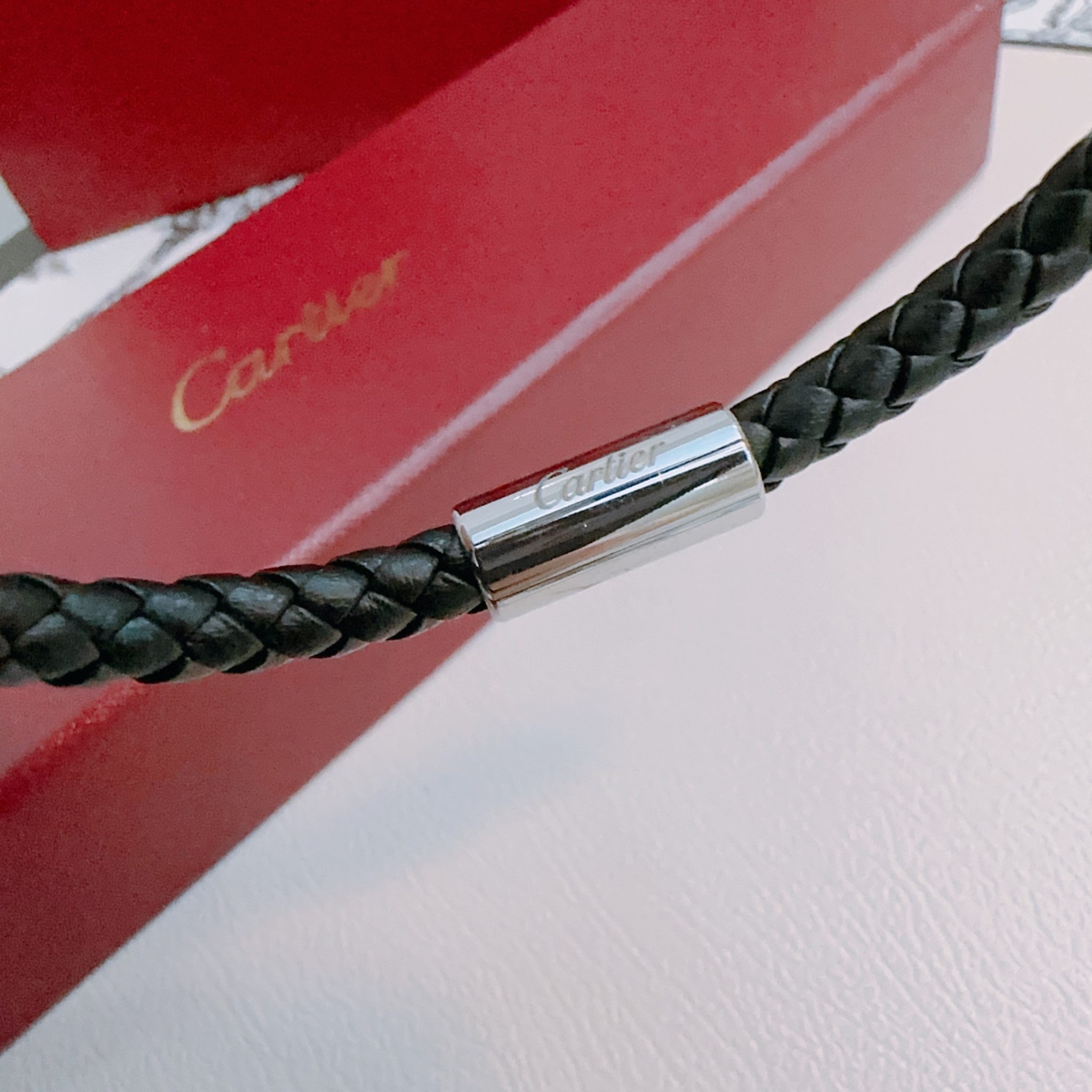 Cartier Stainless Steel Nail Bracelet - Image 7