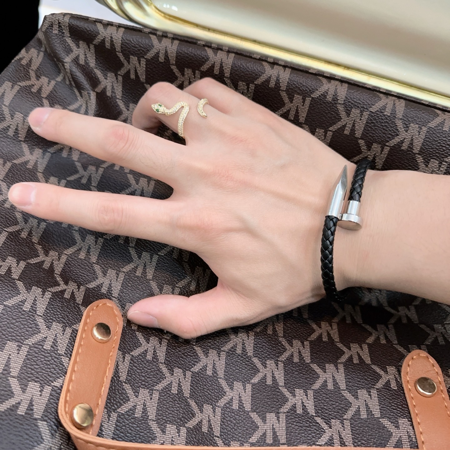 Cartier Stainless Steel Nail Bracelet