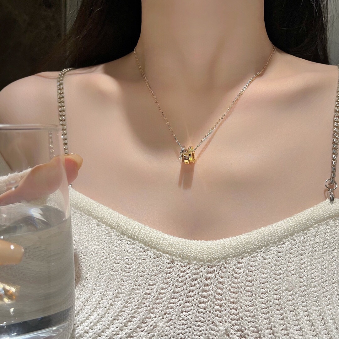 Cartier 6 diamonds Love Necklace - Image 2