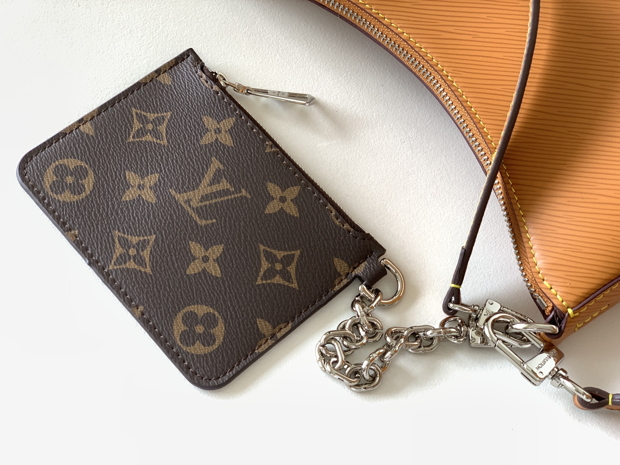 Caramel Marelle Luxe Tote Bag - Image 6