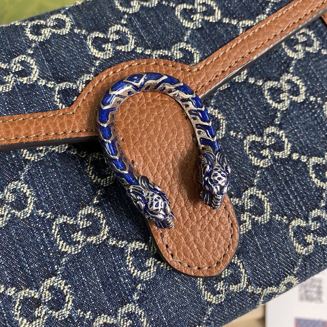 Classic Beam Denim Chain Shoulder Bag – Premium Women's Designer Style Handbag - Image 10