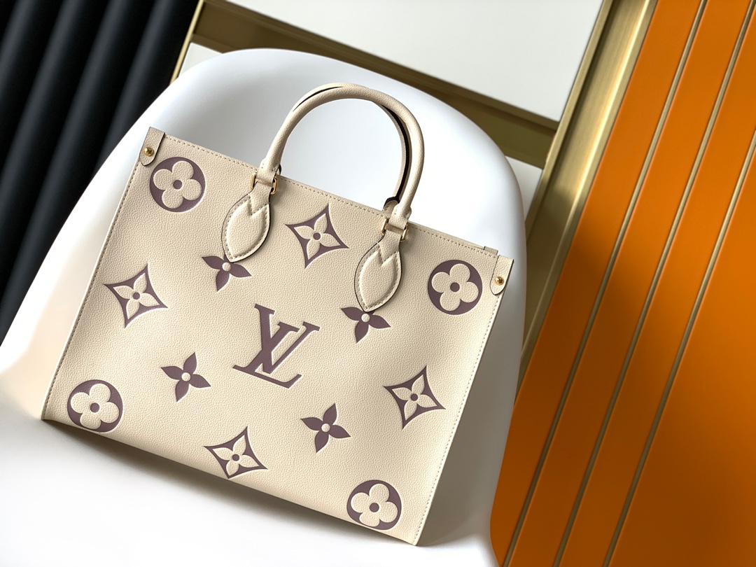Medium Almond Print Designer-Inspired Handbag – M45494 - Image 3