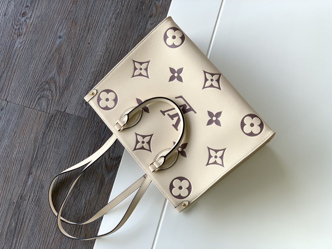 Medium Almond Print Designer-Inspired Handbag – M45494 - Image 6