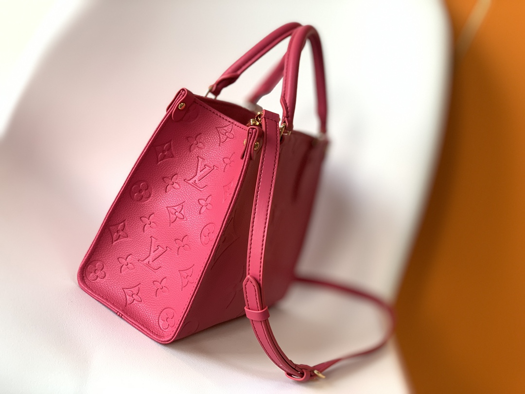 Rose Red Elegant Luxury Style Women’s Handbag - Image 2