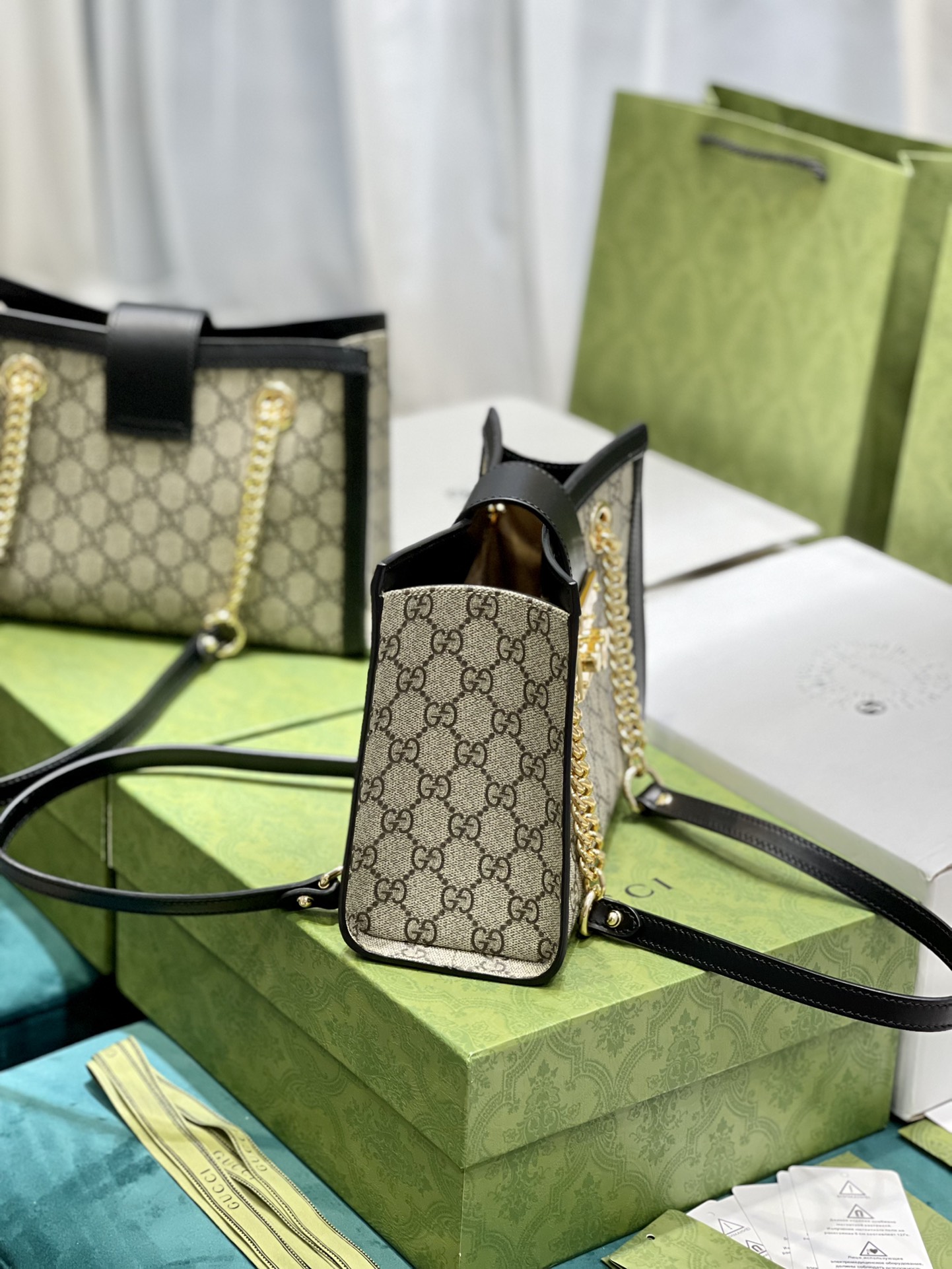 Super Limited Light Small Canvas Flap Shoulder Bag with Chain Handle – Designer-Inspired Luxury Style Crossbody Bag for Women - Image 5