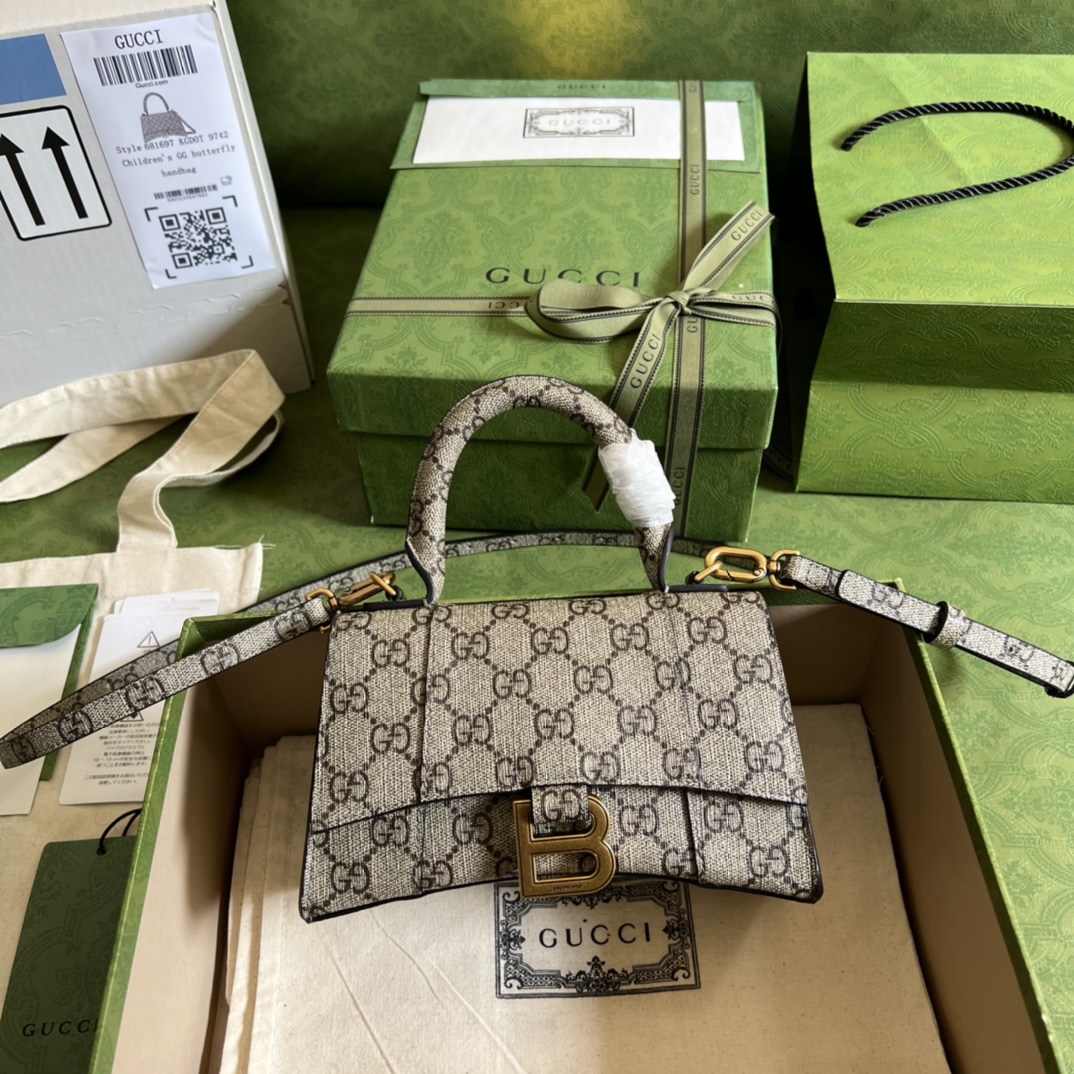 Midnight Code Hourglass Luxe Bag