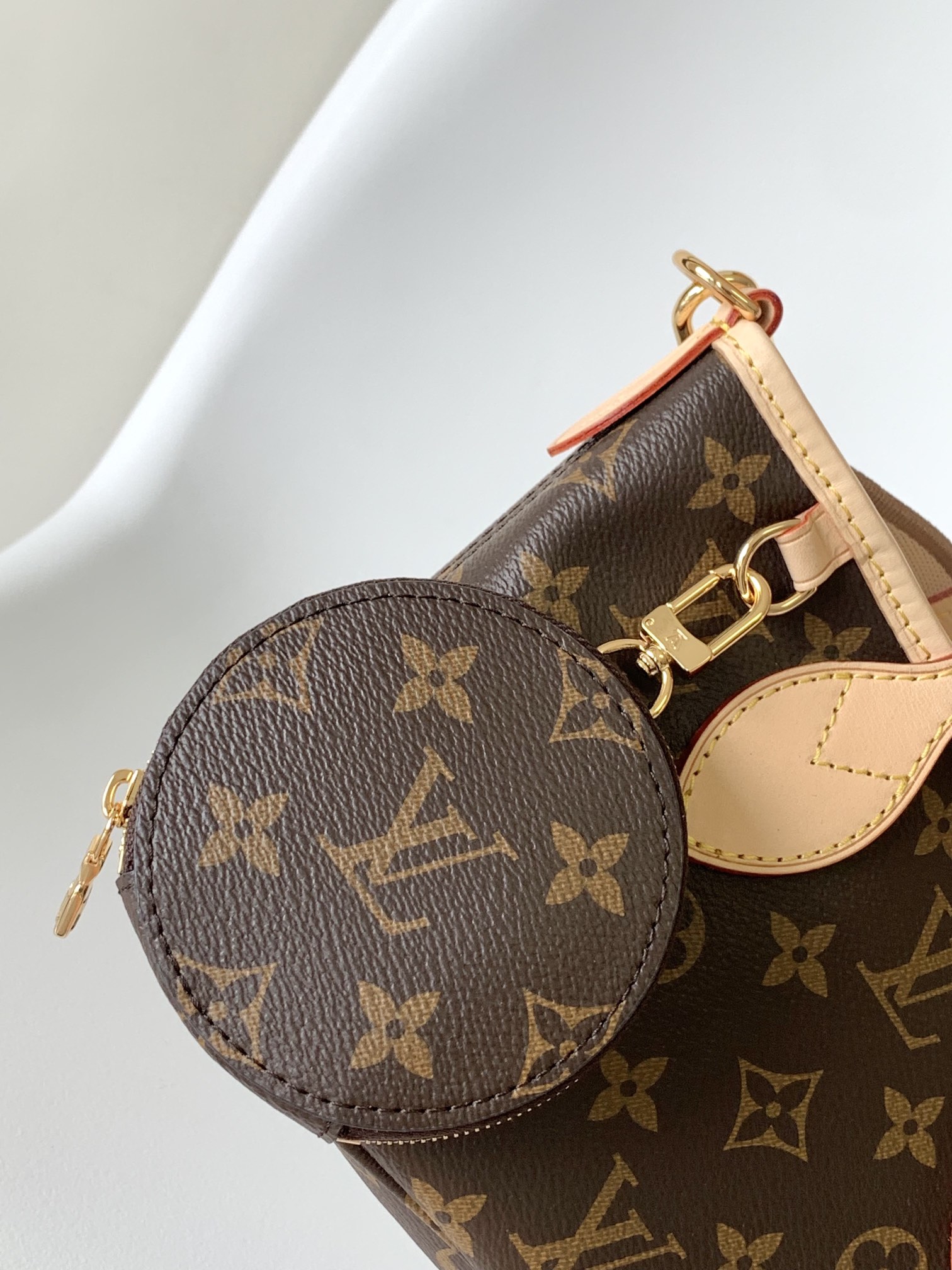 Khaki Webbing Mini Tote Bag – Premium Canvas Women’s Handbag - Image 4