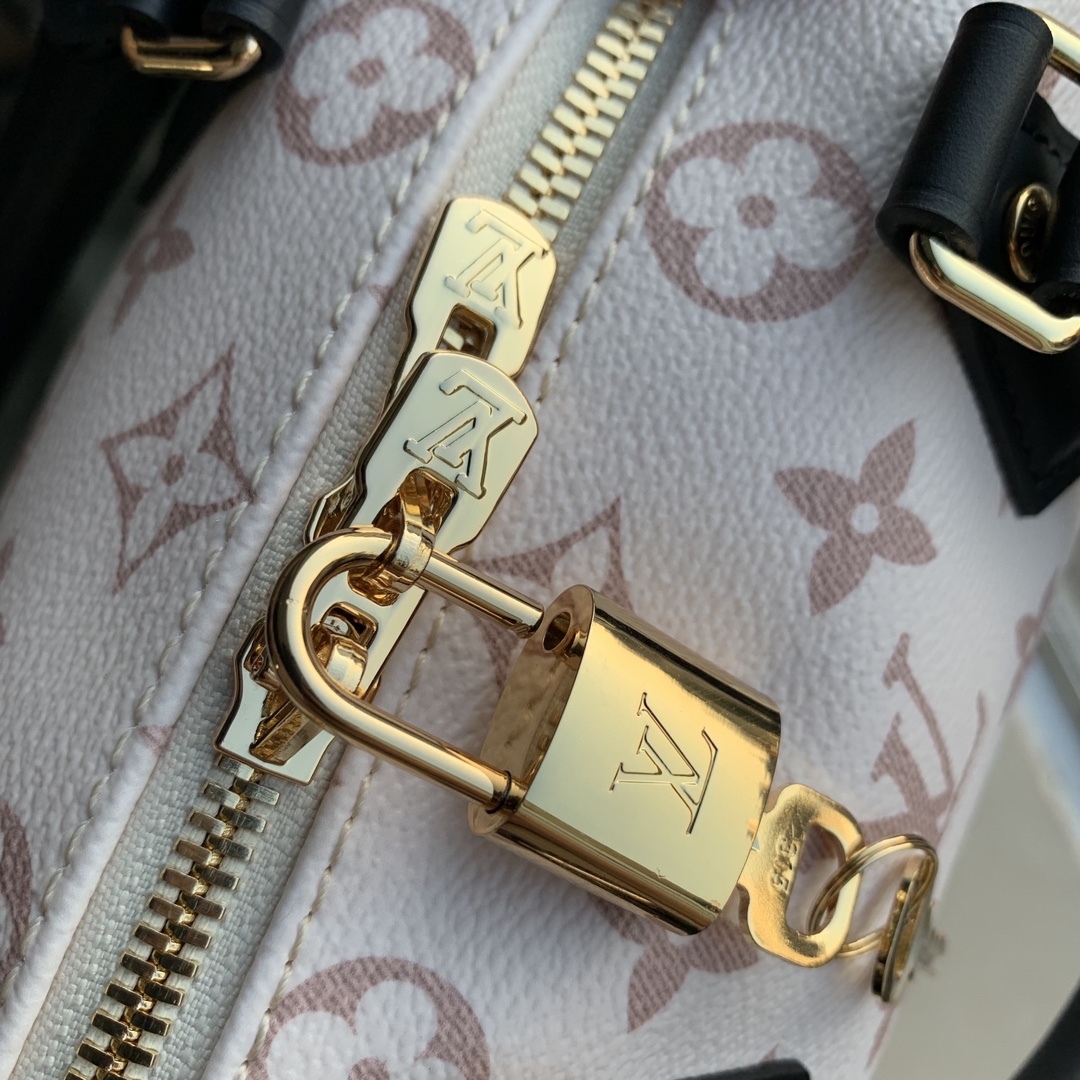 M46906 Elegant White Floral Print Designer-Inspired Women's Handbag - Image 4