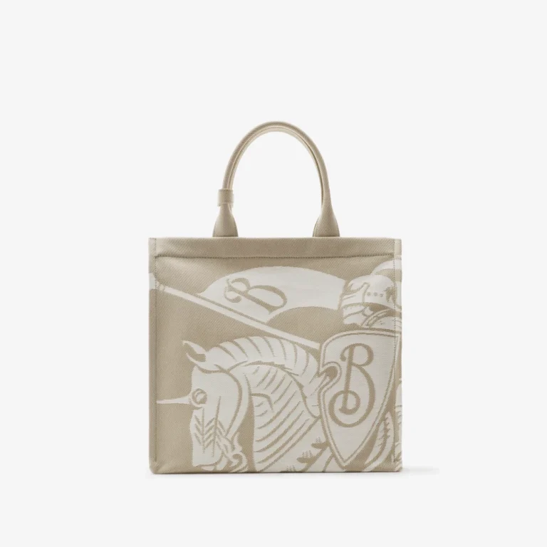 Burberry Small EKD Canvas Tote Bag - Image 2