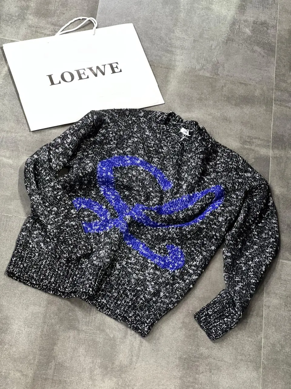 Loewe Wool Logo Luxury Cardigans