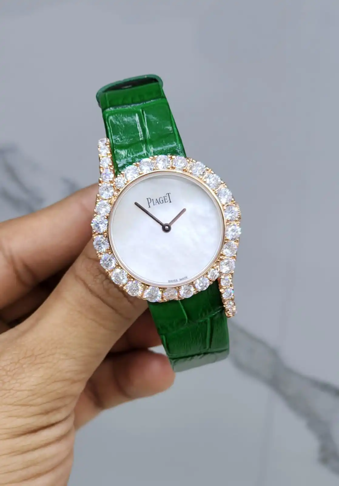 Piaget Limelight Gala Watch In White Gold Set With 20 Cut Diamonds - Image 8