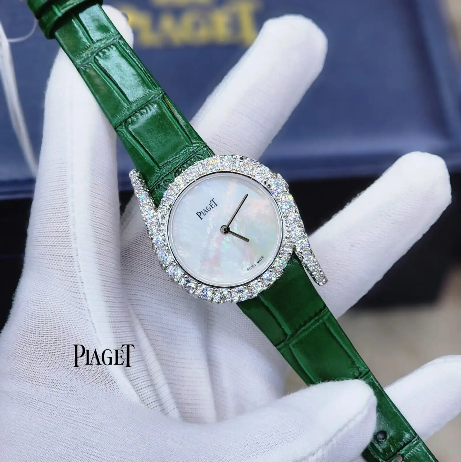 Piaget Limelight Gala Watch In White Gold Set With 20 Cut Diamonds - Image 2