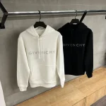 Givenchy Logo Archetype White Cotton Hoodie