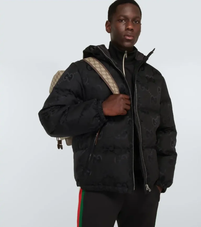 Gucci Hooded Winter Jacket For Men - Image 4