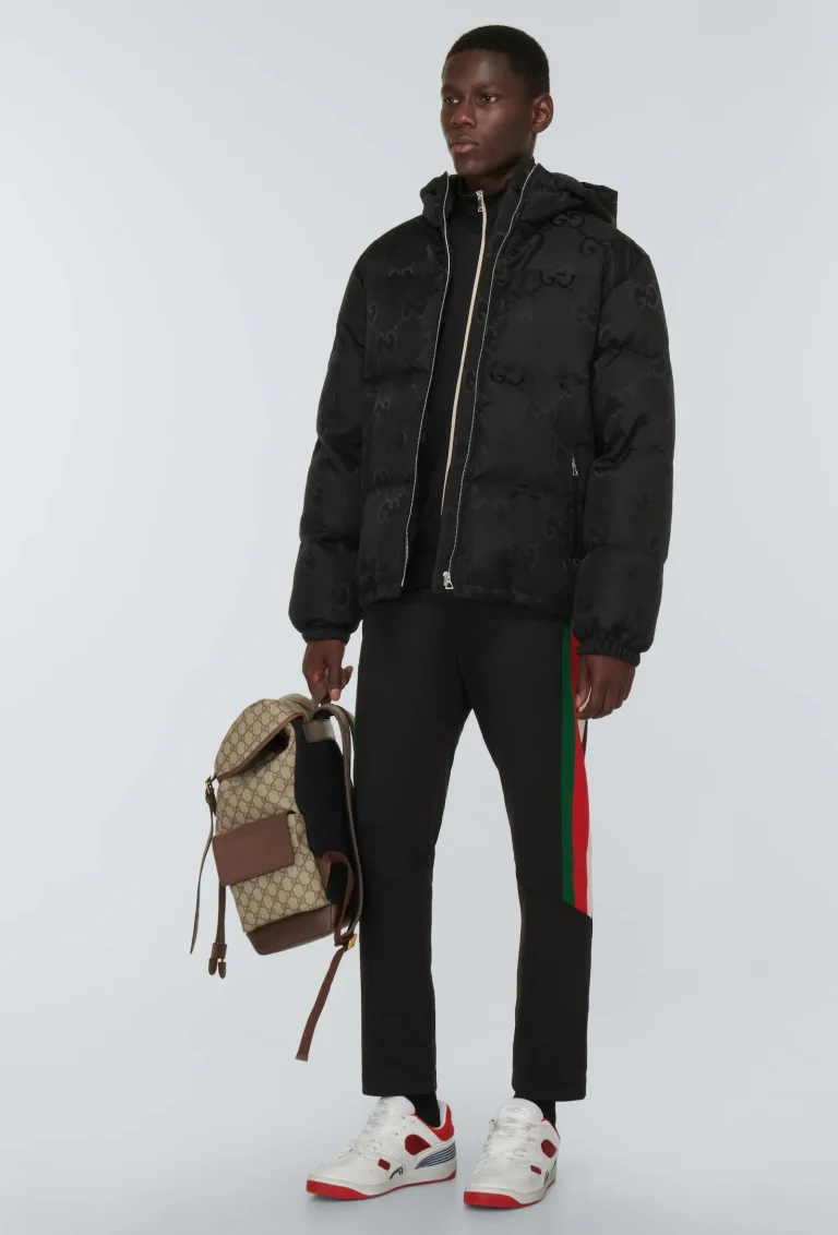 Gucci Hooded Winter Jacket For Men - Image 3