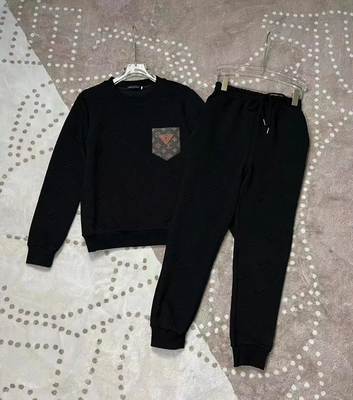 Louis Vuitton Logo Casual Tracksuit