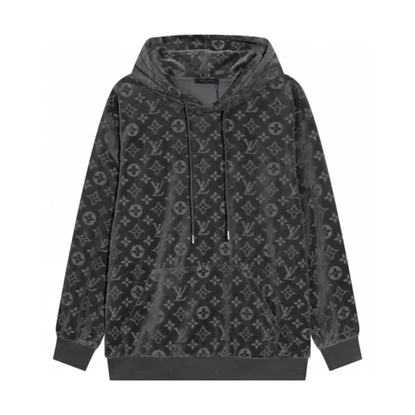 Louis Vuitton Monogram Velvet Hoodie