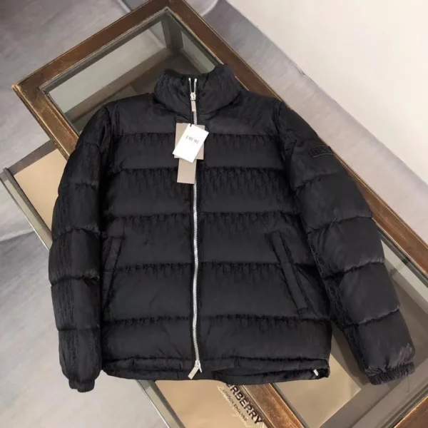 Dior Monogram Thickening Warm Puffer Jacket