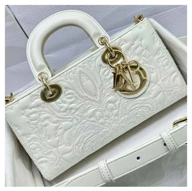 Dior Mini Latte Cannage Lambskin Bag - Image 2